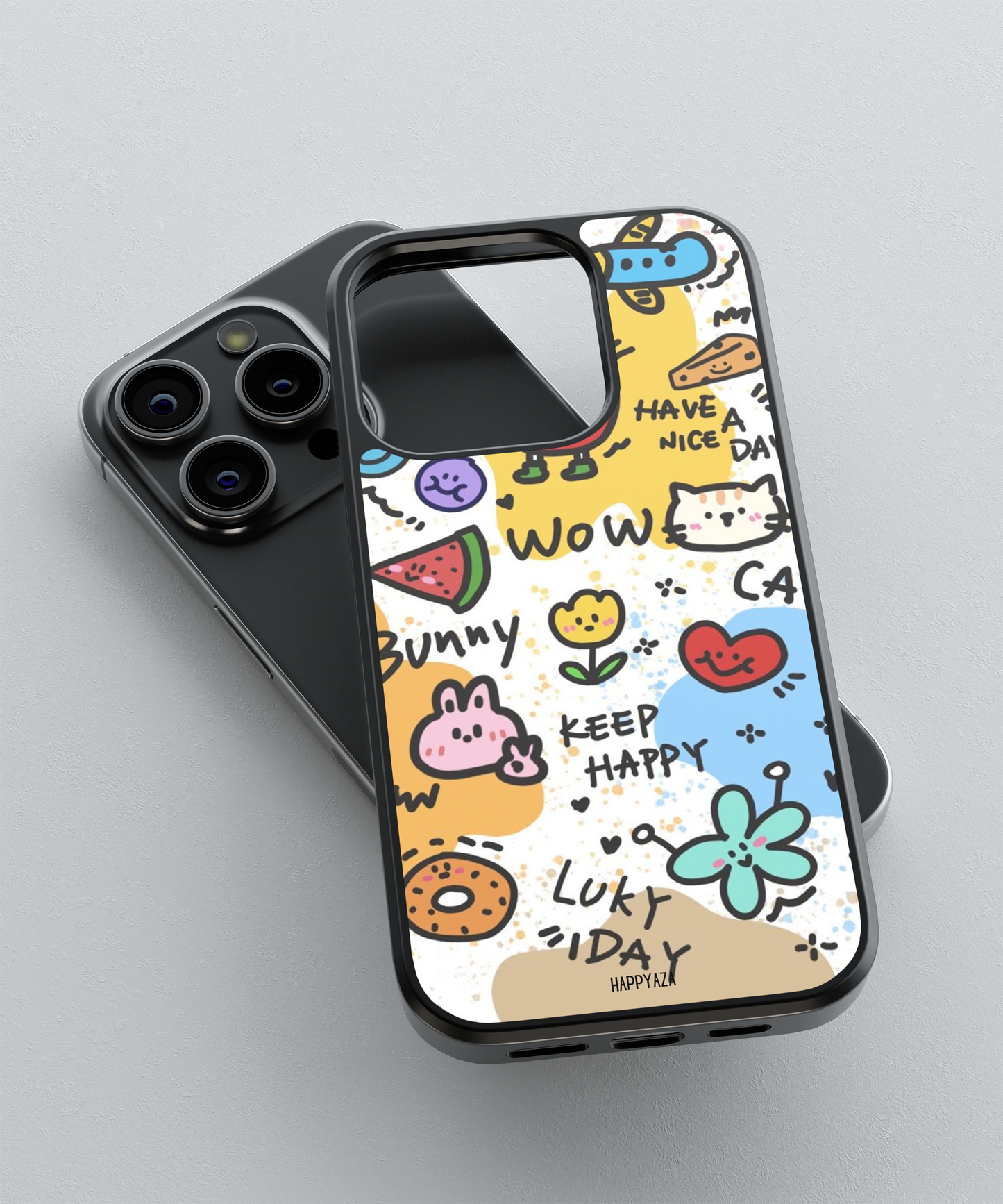 Keep Happy Designer Phone Case