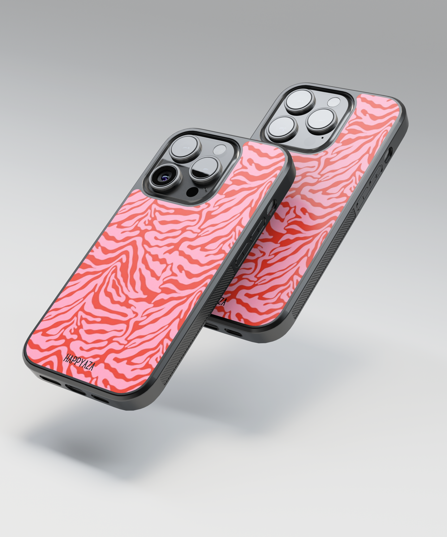 Pink & Red Zebra Designer Phone Case