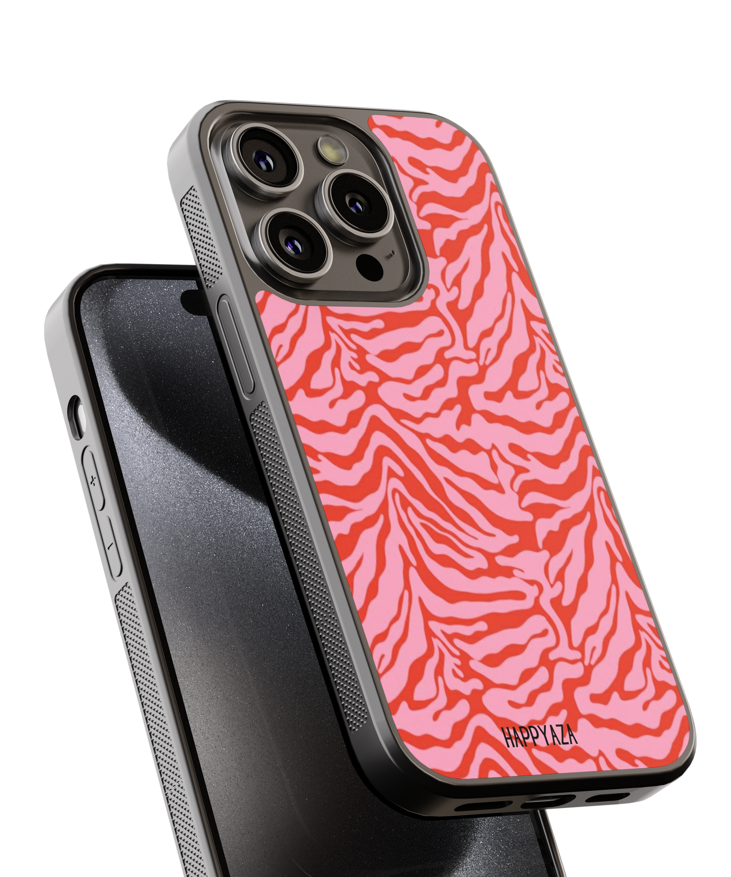 Pink & Red Zebra Designer Phone Case
