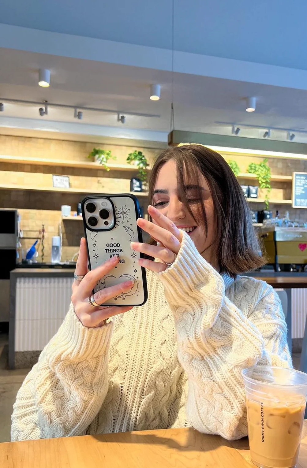 Good Things Are Coming Designer Phone Case