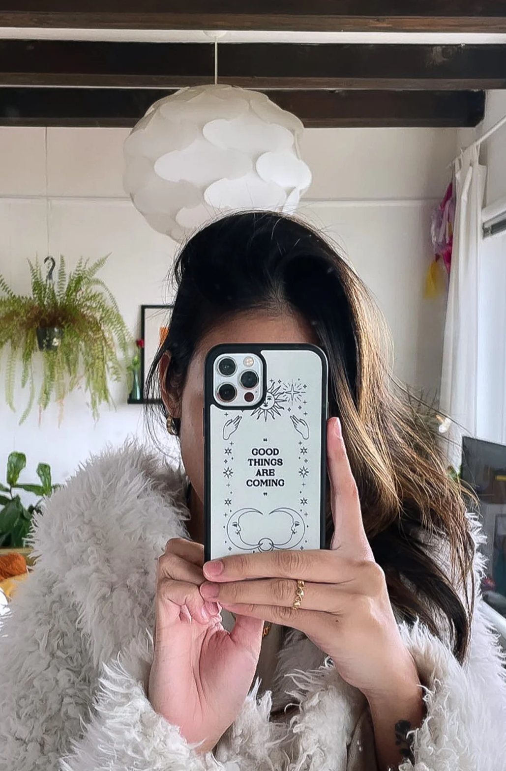 Good Things Are Coming Designer Phone Case