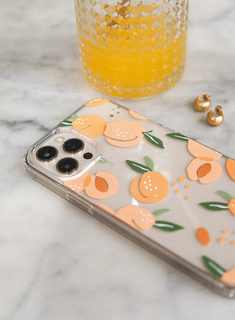 Summer Cute Fruit Printed Silicone Phone Case