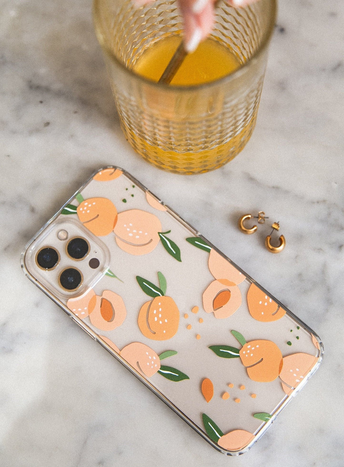 Summer Cute Fruit Printed Silicone Phone Case