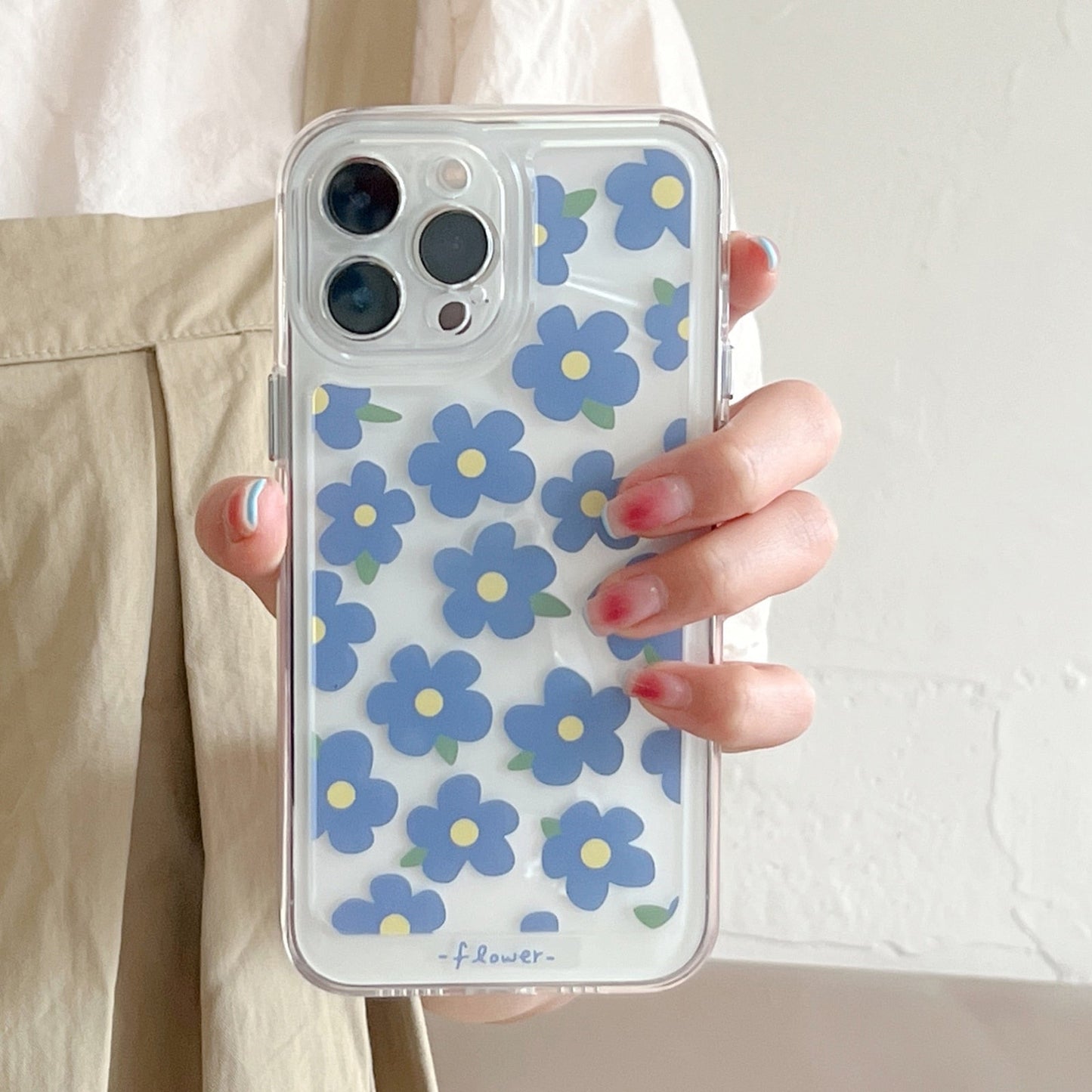 Floral Soft Silicone Phone Case