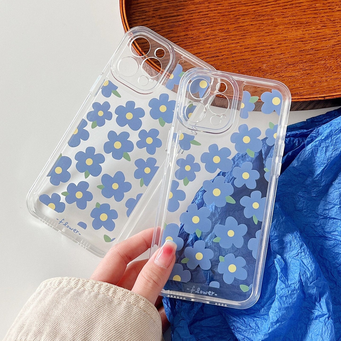 Floral Soft Silicone Phone Case