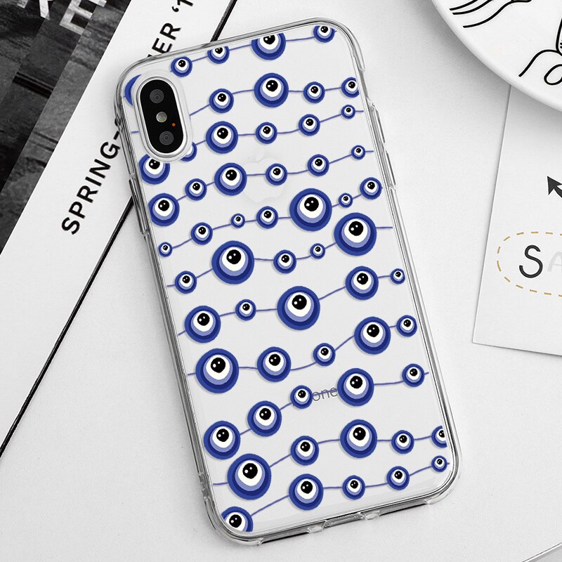 Evil Eye Soft Silicone Phone Case