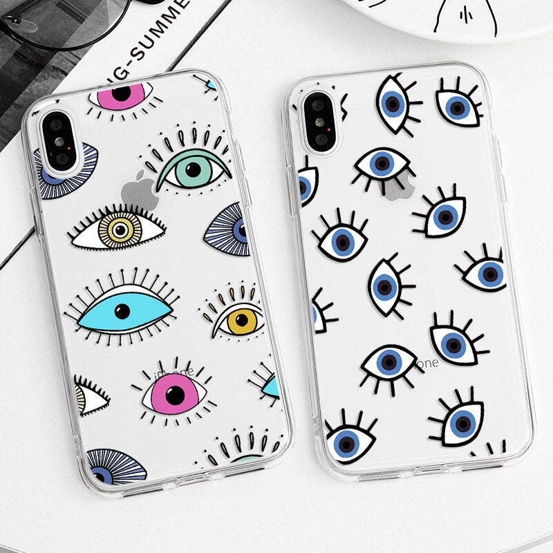 Evil Eye Soft Silicone Phone Case