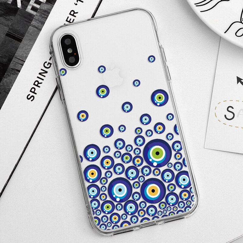 Evil Eye Soft Silicone Phone Case