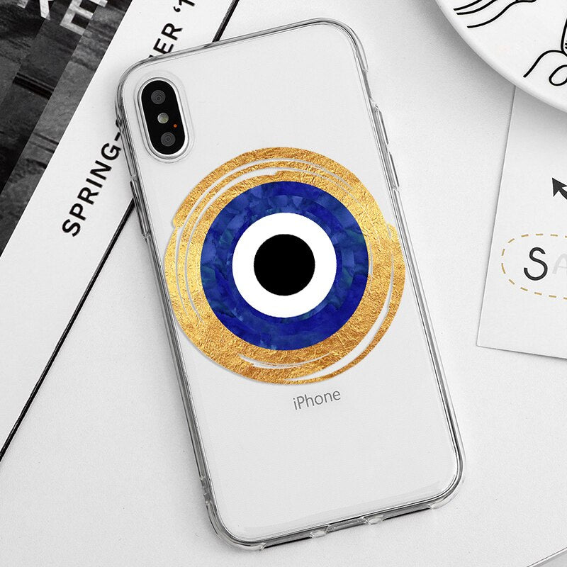 Evil Eye Soft Silicone Phone Case