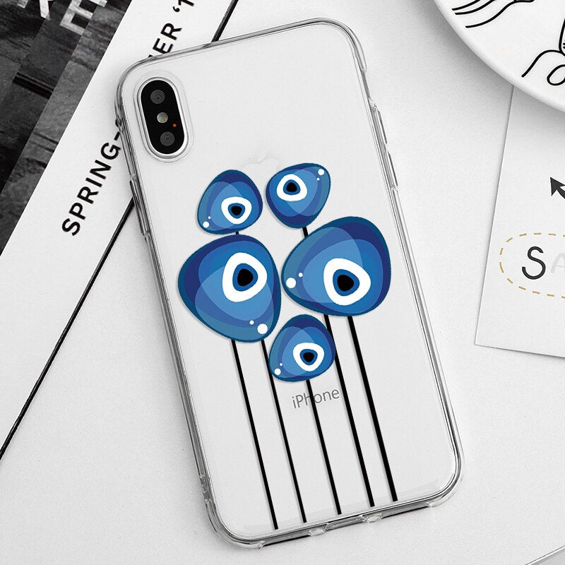 Evil Eye Soft Silicone Phone Case