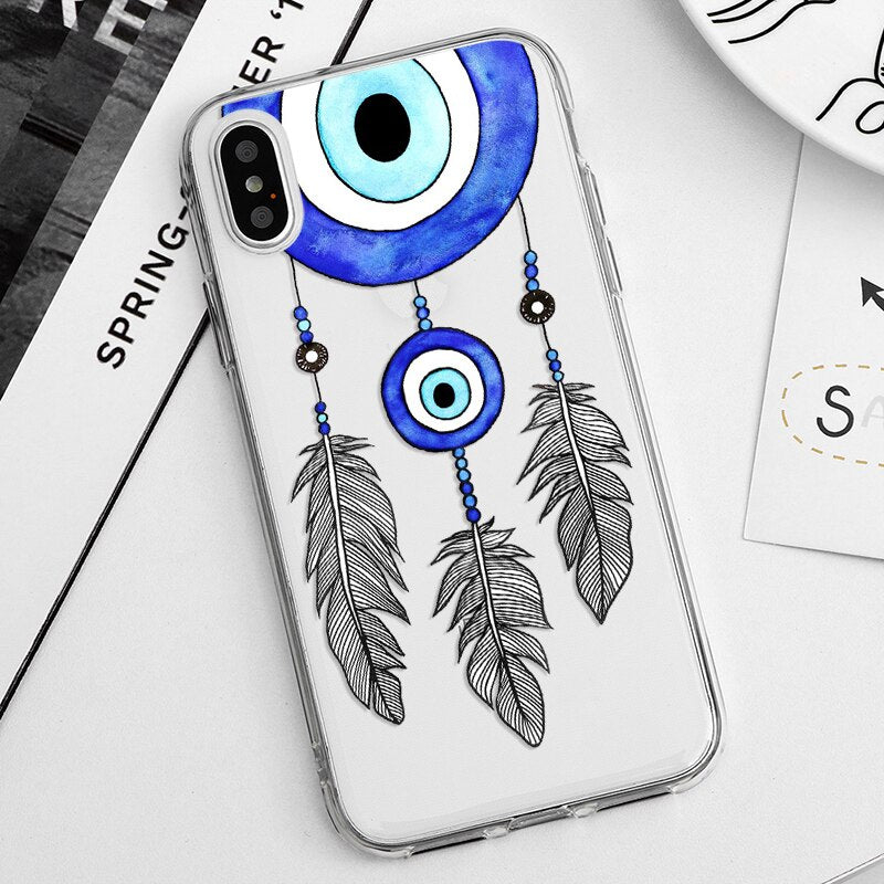 Evil Eye Soft Silicone Phone Case