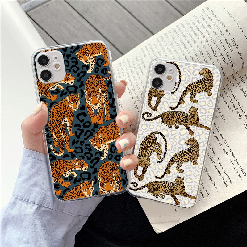 Leopard Soft Silicone Phone Case