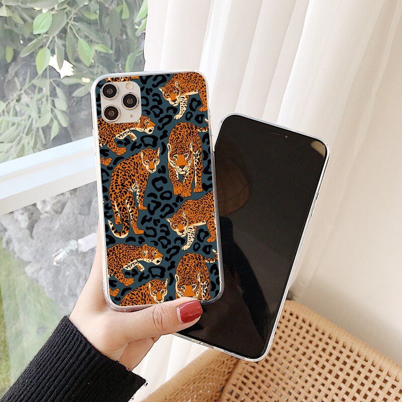 Leopard Soft Silicone Phone Case