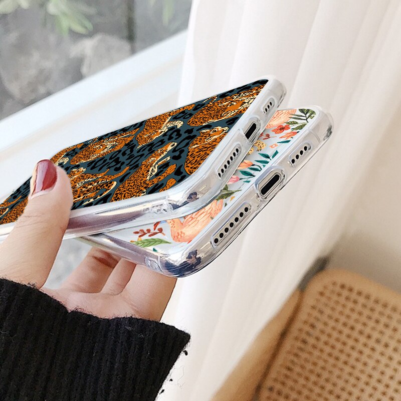 Leopard Soft Silicone Phone Case