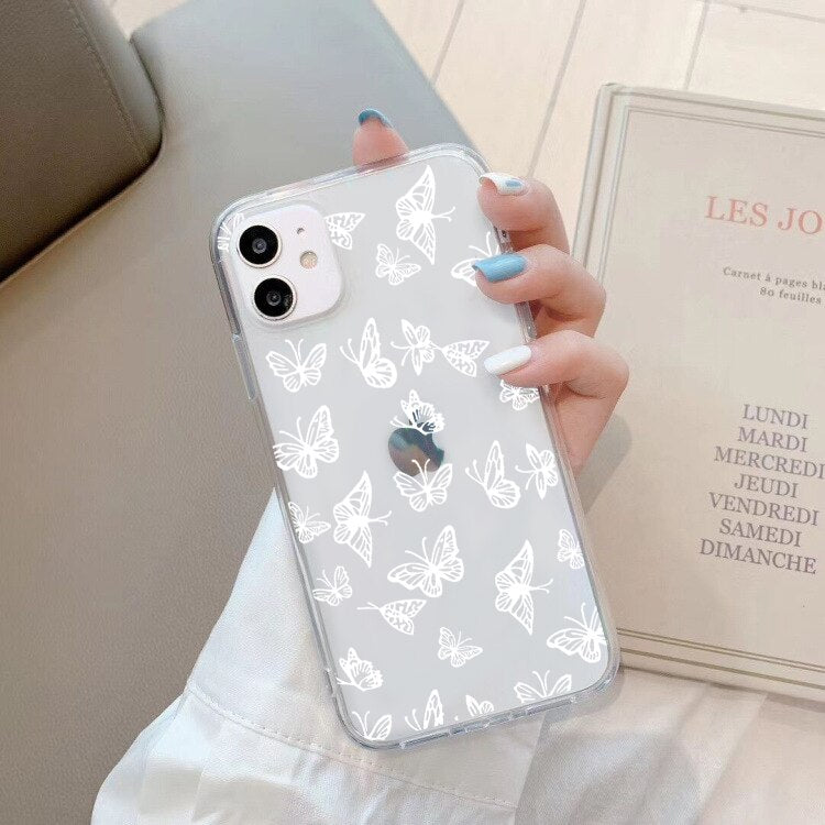 Butterfly Soft Silicone Phone Case