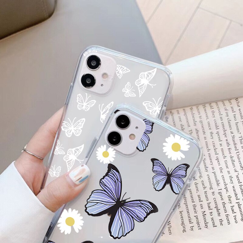 Butterfly Soft Silicone Phone Case