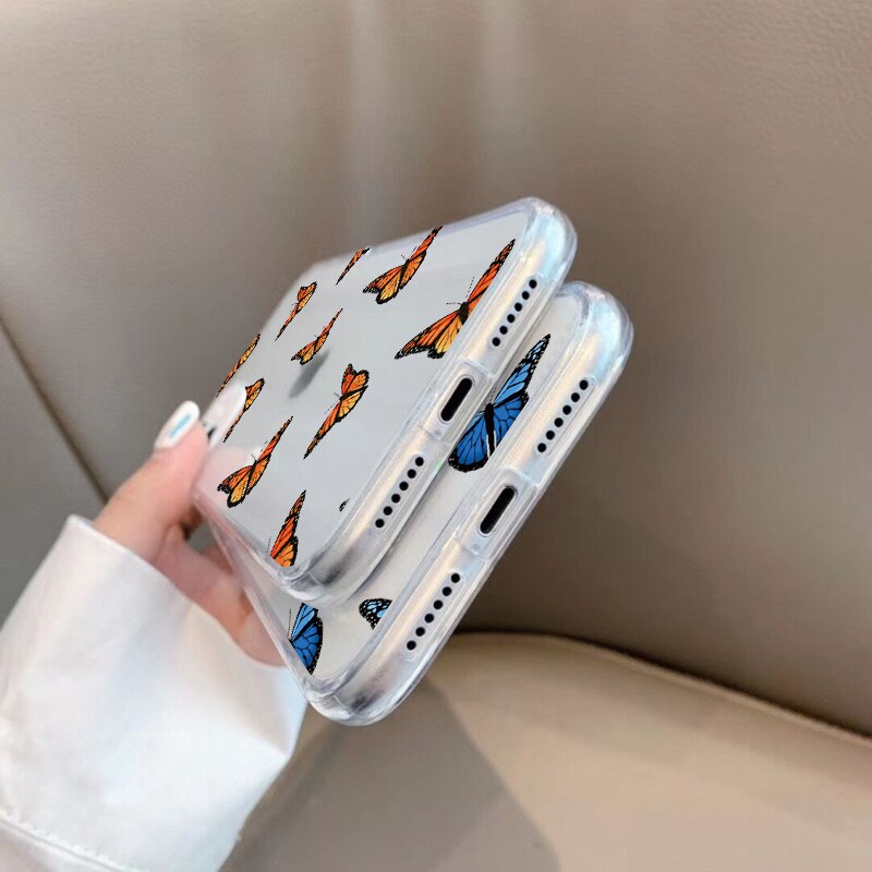 Butterfly Soft Silicone Phone Case