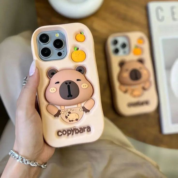 CopyBara Silicone With Pop Stand Phone Case