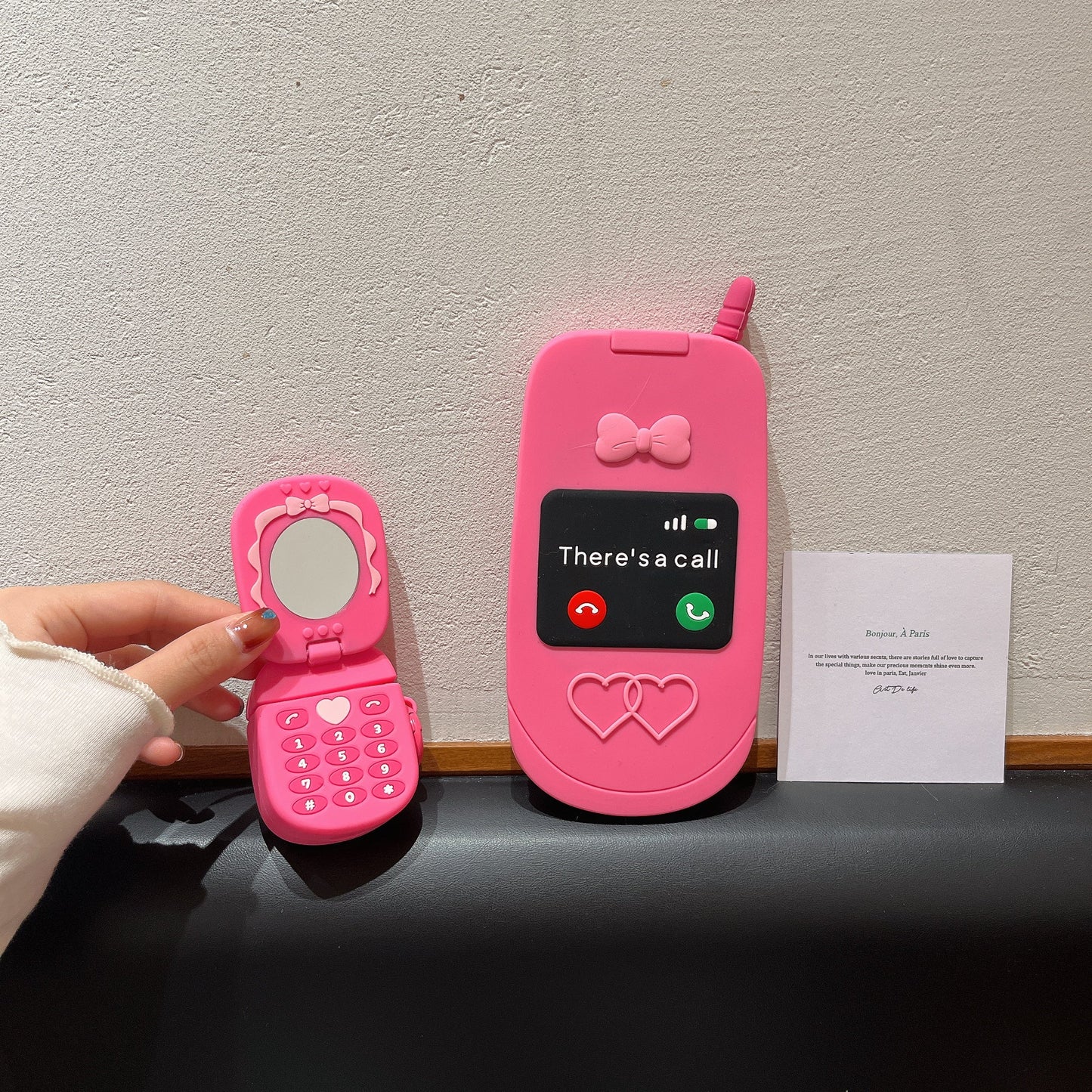 90s Flip Phone Style Silicone Phone Case