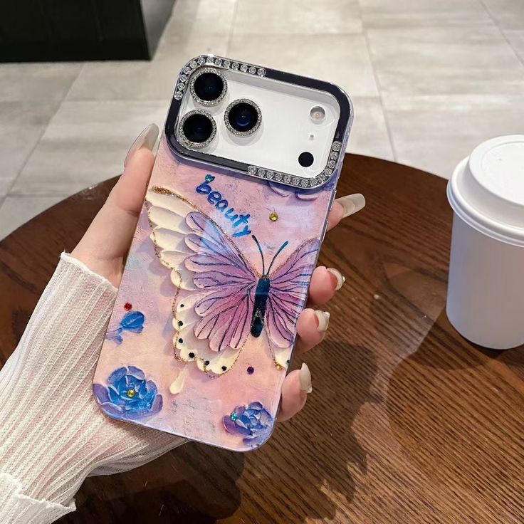 3D Butterfly Diamond Wing Elegance Phone Case
