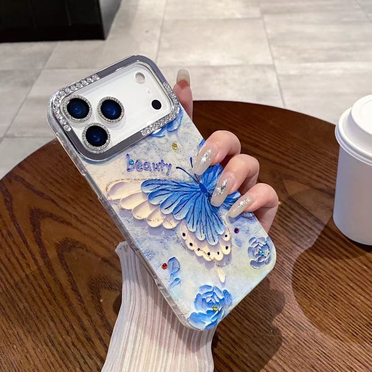 3D Butterfly Diamond Wing Elegance Phone Case