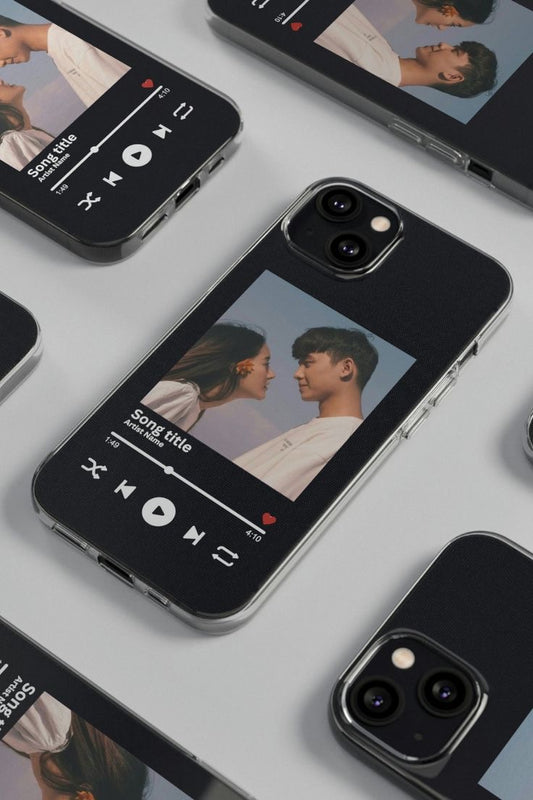 Spotify Customised Photo Silicone Phone Case