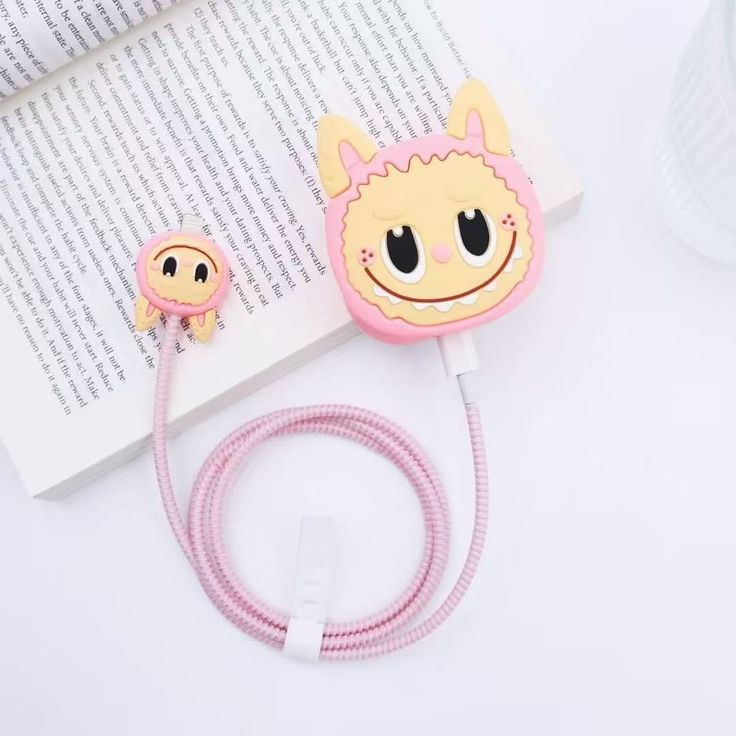 Cute Cartoon Series Fast Charger Protector for iPhone (Cute LABUBU)