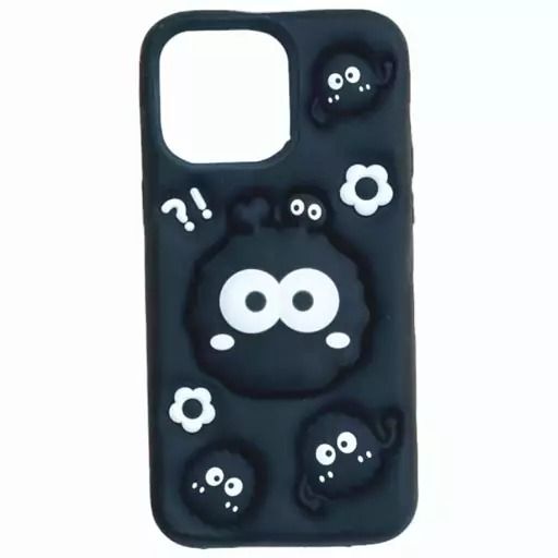 Cute Cartoon Silicone With Pop Stand Phone Case