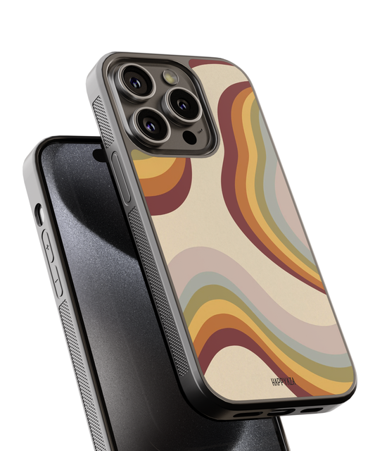 Abstract Wavy Lines Designer Phone Case