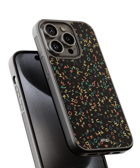 Alphabet Twist Designer Phone Case