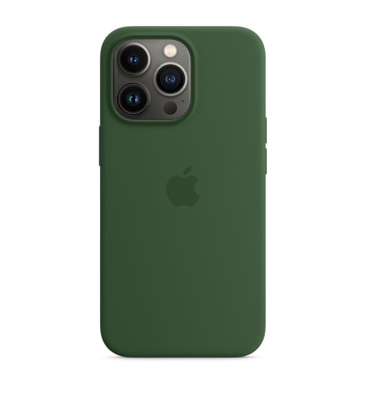 iPhone Original Liquid Silicone Phone Case (Dark Green)