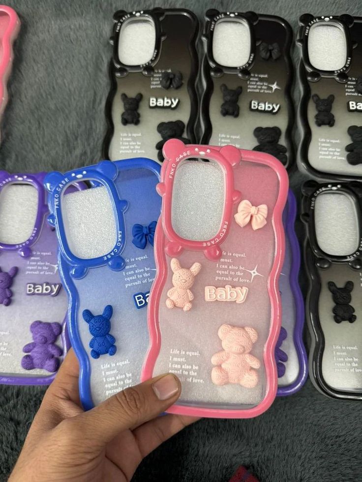 Baby Bear Bow Designer Phone Case