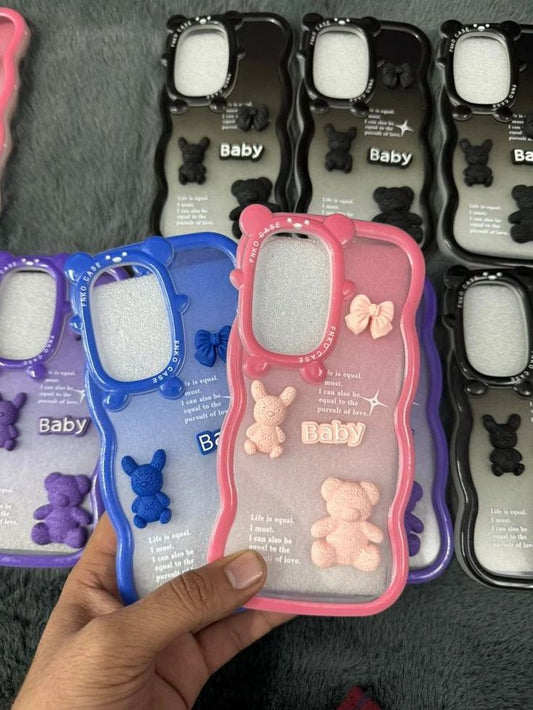 Baby Bear Bow Designer Phone Case (Oppo)