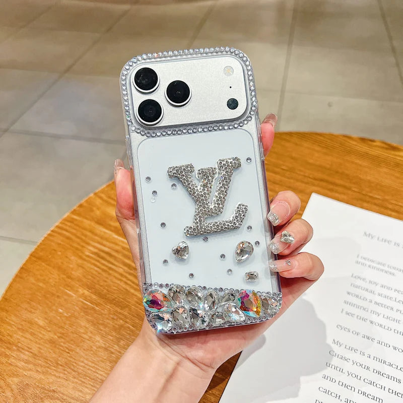Bling Monogram Phone Case