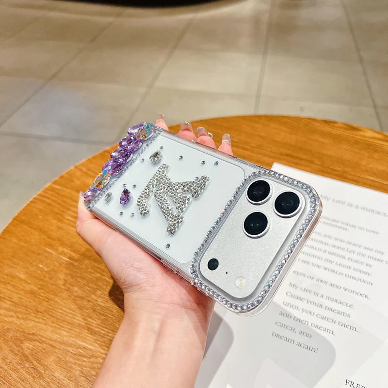 Bling Monogram Phone Case