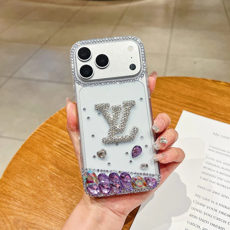 Bling Monogram Phone Case