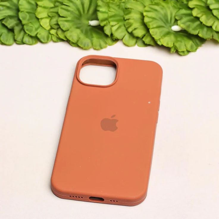 iPhone Original Liquid Silicone Phone Case (Brown)