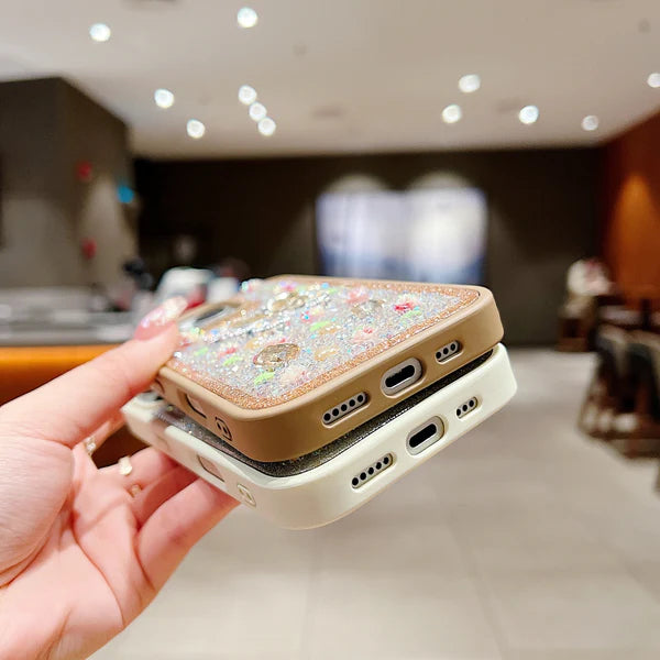Butterfly Charm Diamond Phone Case