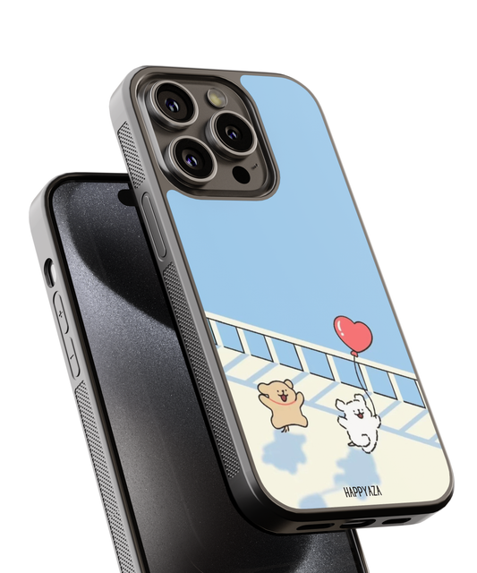 Doggy Couple Designer Phone Case