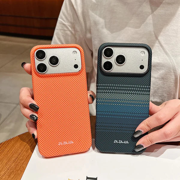 PITAKA Carbon Stealth Grid Phone Case (With Box Packing)