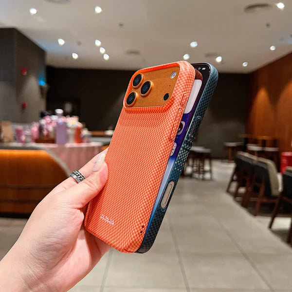 PITAKA Carbon Stealth Grid Phone Case (With Box Packing)
