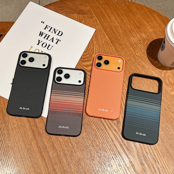 PITAKA Carbon Stealth Grid Phone Case (With Box Packing)