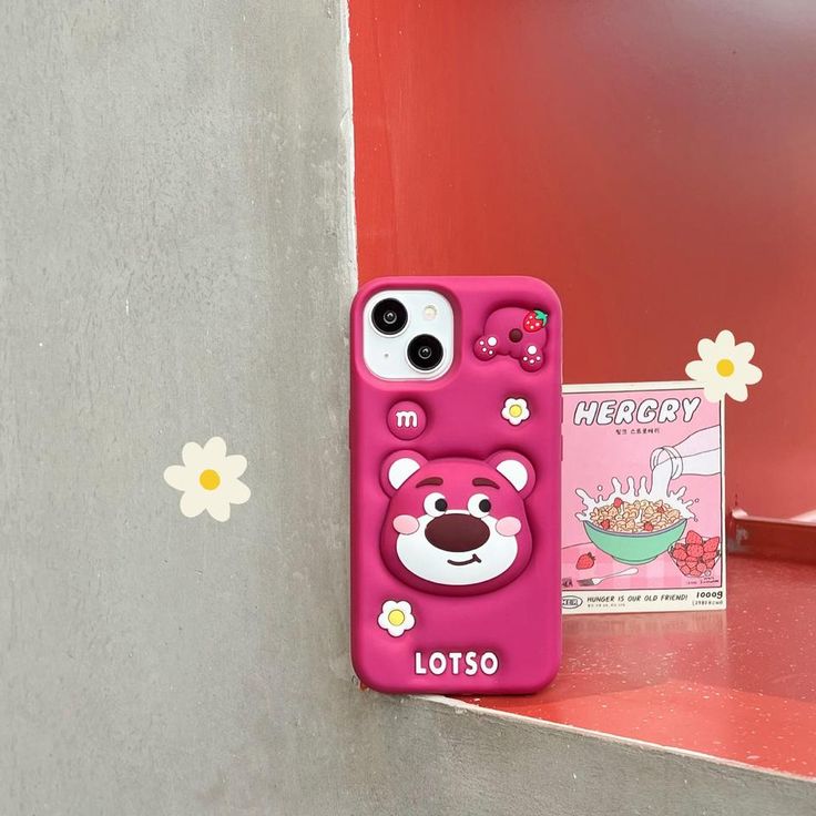 Chubby Lotso Silicone With Pop Stand Phone Case