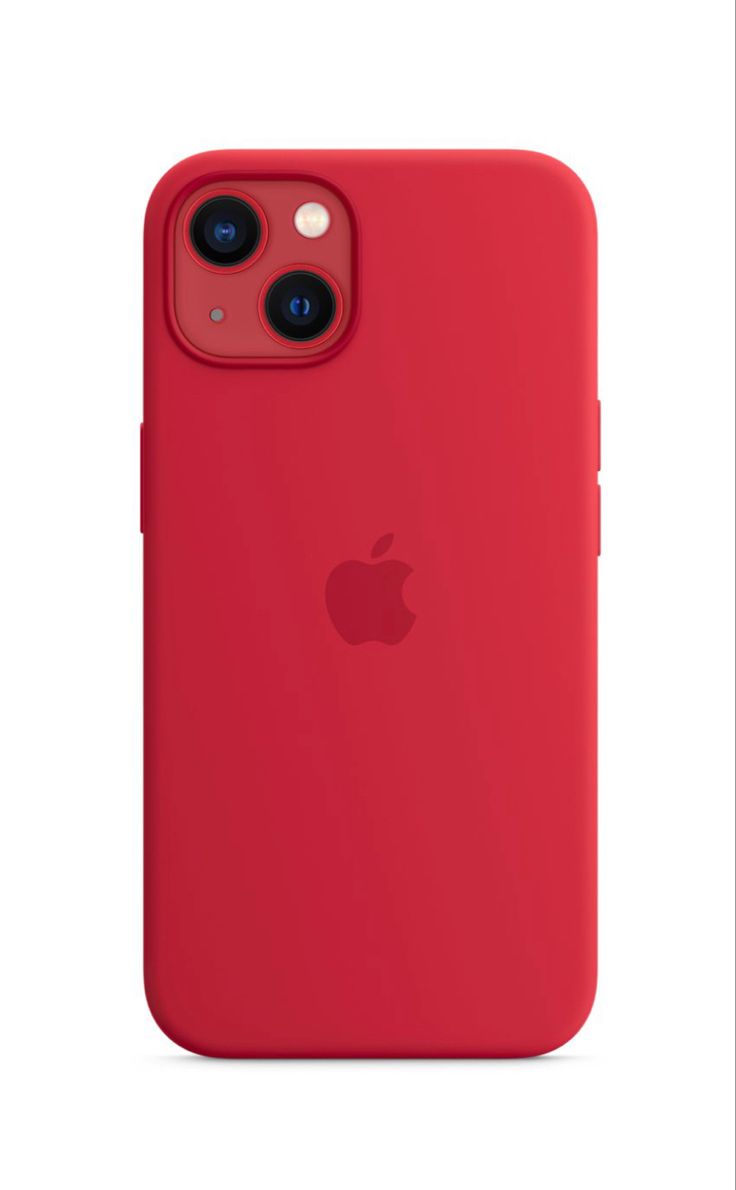 iPhone Original Liquid Silicone Phone Case (Red)