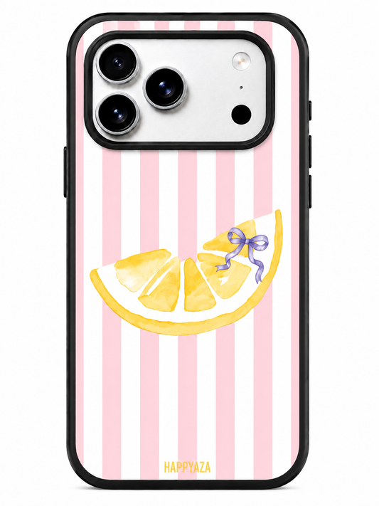 Pastel Lemon Slice Designer Phone Case