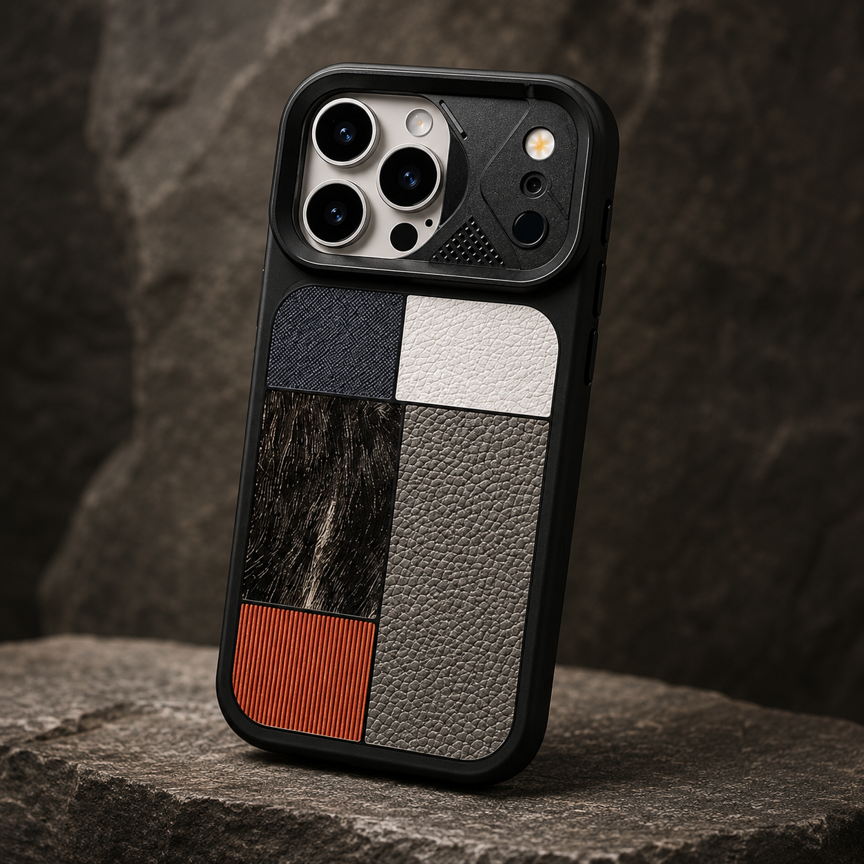 Patchwork Pro Shield Phone Case