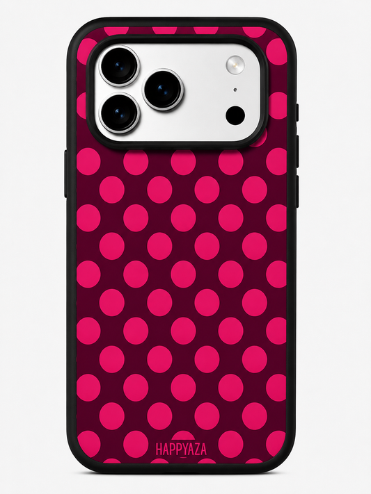 Berry Pop Dots Designer Phone Case