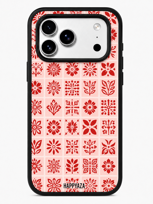 Rose Folk Florals Designer Phone Case