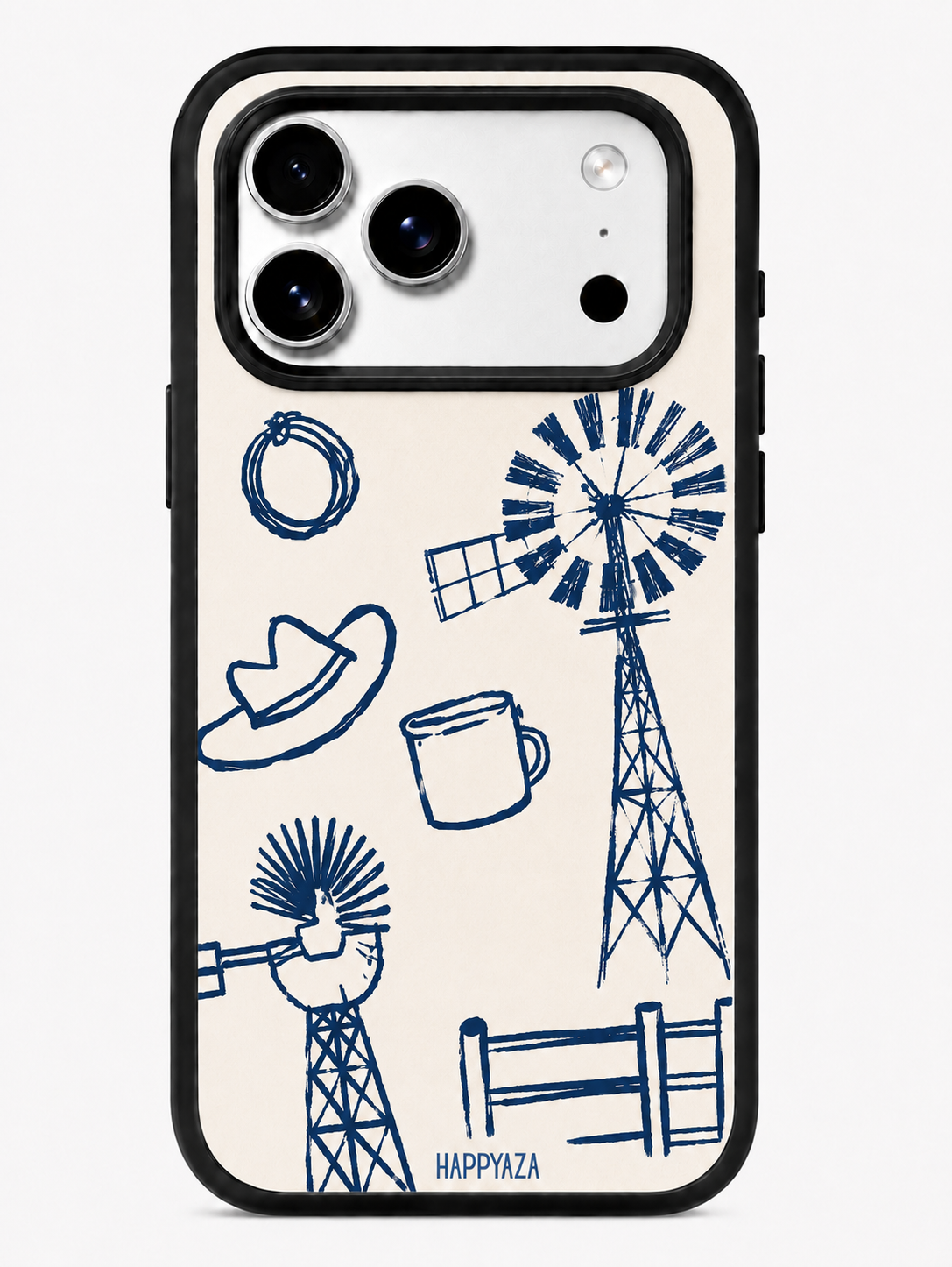 Countryside Doodles Designer Phone Case