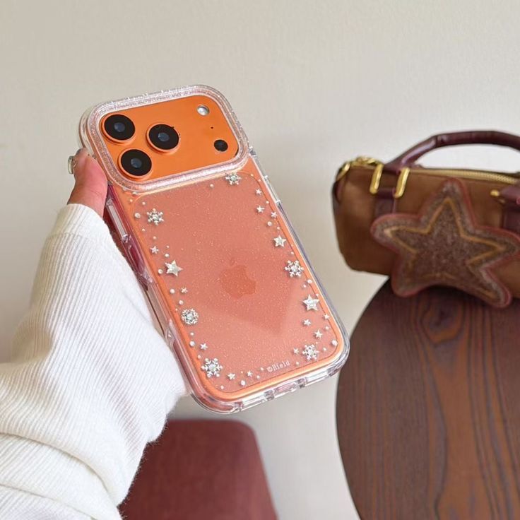 Elegance Snowdrop Phone Case With Pearl Charm Strap